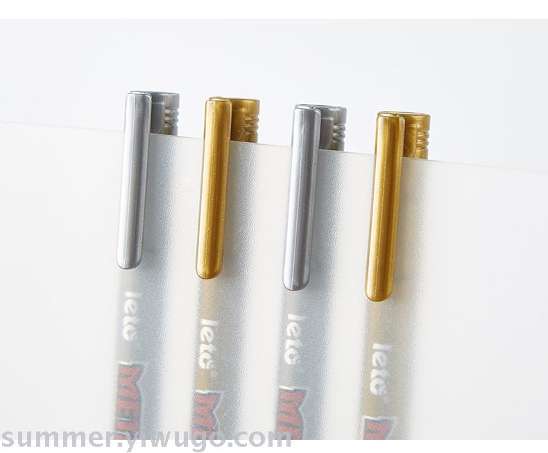 Metal-colored craft pen gold silver paint pen paint pen signature pen invitation card wedding card signature pen Metal-colored craft pen gold silver paint pen paint pen signature pen invitation card wedding card signature pen