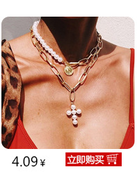Europe and America Cross Border Bohemian Earrings Exaggerated C- Shaped Temperament Pearl Pendant Earrings Triangle Diamond 9-Piece Set ·