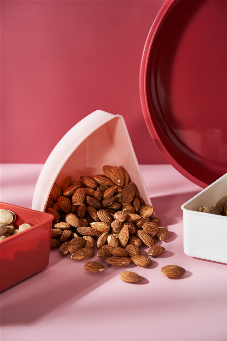 Candy Box Creative Dried Fruit Tray Detachable Plastic Tray Wedding Wedding Candies Box Snack Melon Seeds Dried Fruit Box Wedding Candy Box Creative Dried Fruit Tray Detachable Plastic Tray Wedding Wedding Candies Box Snack Melon Seeds Dried Fruit Box Wedding