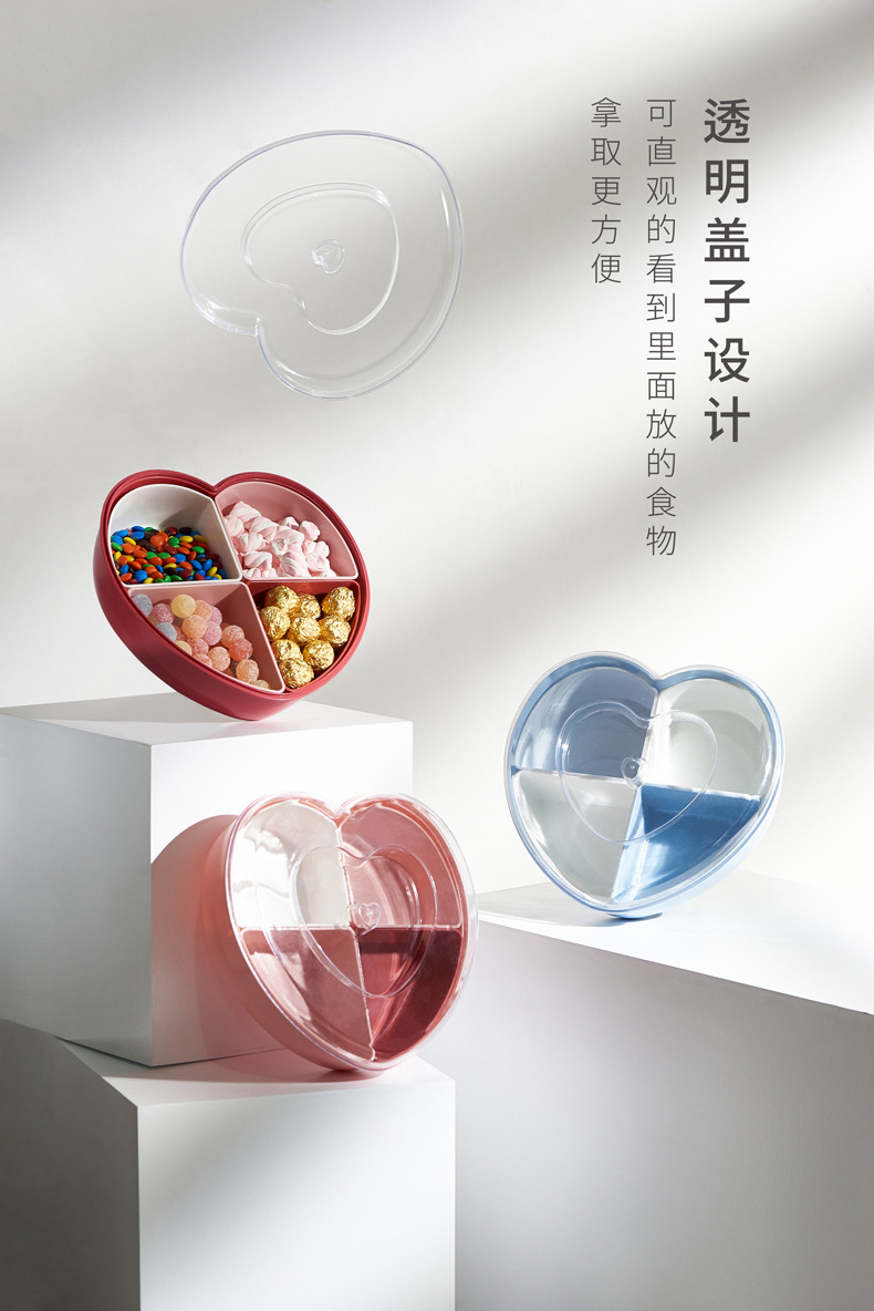 Candy Box Creative Dried Fruit Tray Detachable Plastic Tray Wedding Wedding Candies Box Snack Melon Seeds Dried Fruit Box Wedding Candy Box Creative Dried Fruit Tray Detachable Plastic Tray Wedding Wedding Candies Box Snack Melon Seeds Dried Fruit Box Wedding