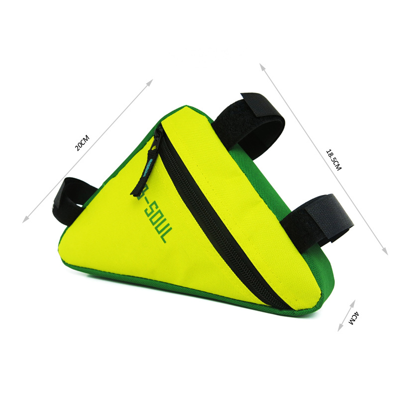 Saddle Bag Cycling Bike Mountain Bicycle Bag Triangle Kit Upper Tube Cross Beam Bag Bicycle Fixture and Fitting