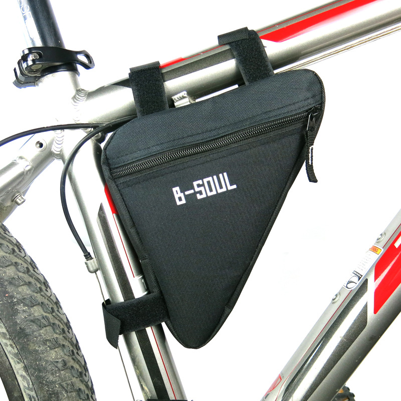 Saddle Bag Cycling Bike Mountain Bicycle Bag Triangle Kit Upper Tube Cross Beam Bag Bicycle Fixture and Fitting
