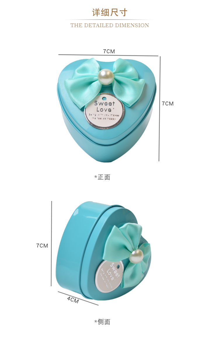 Creative Wedding Supplies Tinplate Wedding Candies Box Heart-Shaped Gift Candy Box Solid Color Factory in Stock Packaging Sticky Flower Creative Wedding Supplies Tinplate Wedding Candies Box Heart-Shaped Gift Candy Box Solid Color Factory in Stock Packaging Sticky Flower