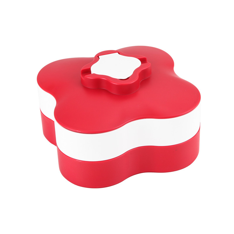 New Year Candy Box Grid Candy Box with Lid Candy Box Snack Dried Fruit Storage Box Gifts Candy Box Printable