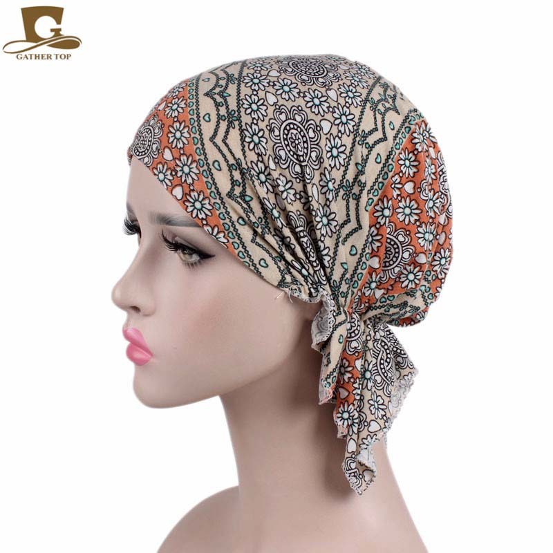 2020 New Elastic Fabric Triangle Printed Pirate Hat Tam-O'-Shanter Toque Pile Cap TJM-277