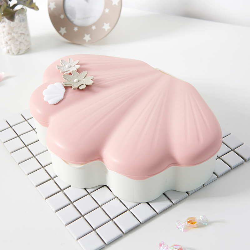 Shell Light Luxury Candy Box Compartment Snack Box Dried Fruit Tray Shell Melon Seeds Plate Handphone-Friendly Dried Fruit Box Shell Light Luxury Candy Box Compartment Snack Box Dried Fruit Tray Shell Melon Seeds Plate Handphone-Friendly Dried Fruit Box