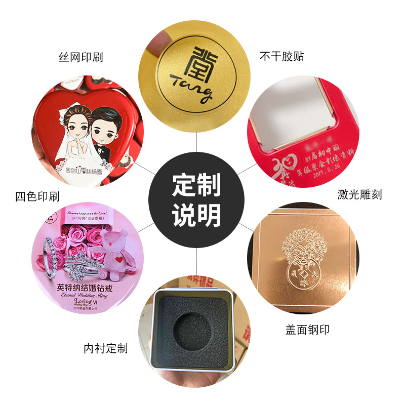 New Transparent Wedding Candies Box PVC Skylight Candy Box Tinplate round Packing Boxes Chest Paste Box New Transparent Wedding Candies Box PVC Skylight Candy Box Tinplate round Packing Boxes Chest Paste Box