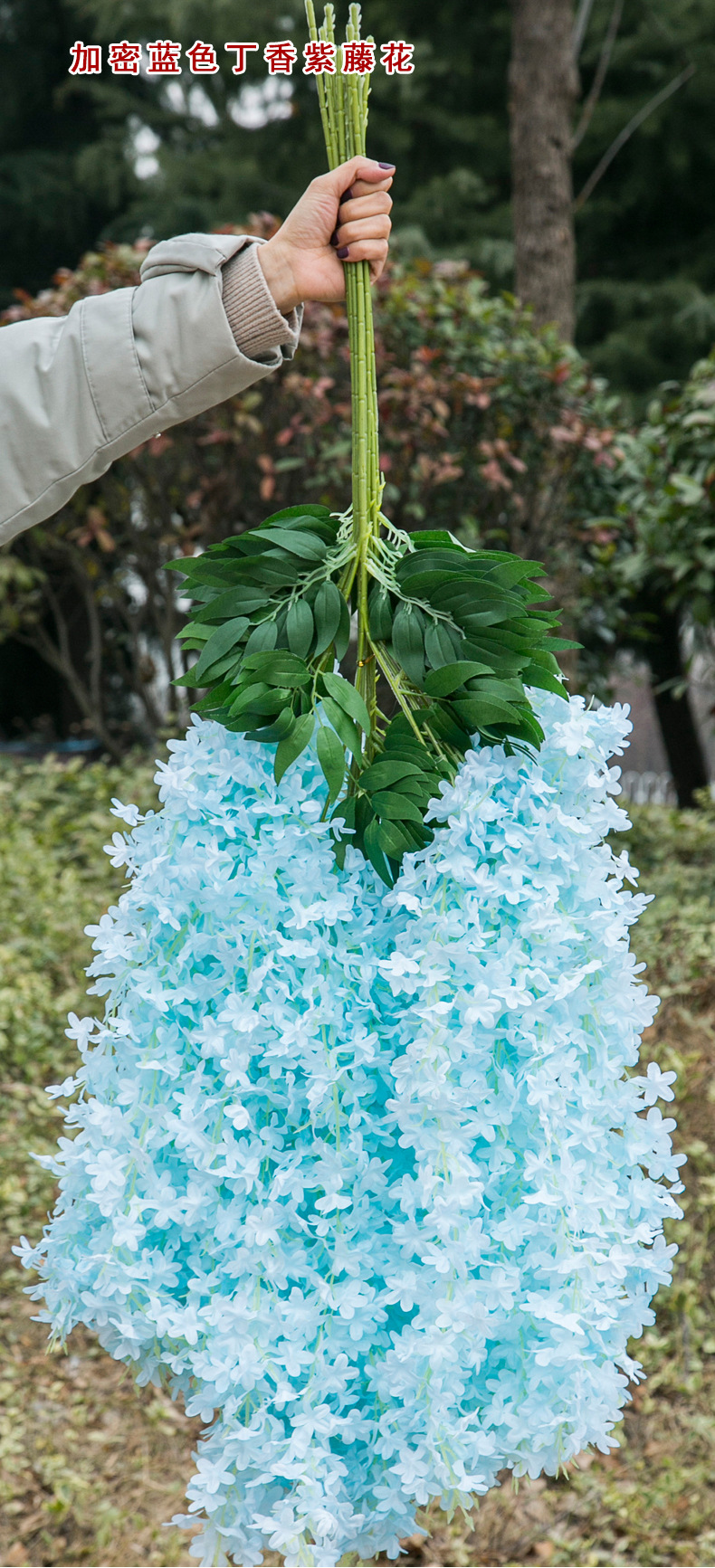 Artificial Wisteria Wisteria Branch Internet Celebrity Corridor Ceiling Wisteria Flower Artificial Flower Plant Wisteria Flower Fake Flower Wholesale Artificial Wisteria Wisteria Branch Internet Celebrity Corridor Ceiling Wisteria Flower Artificial Flower Plant Wisteria Flower Fake Flower Wholesale