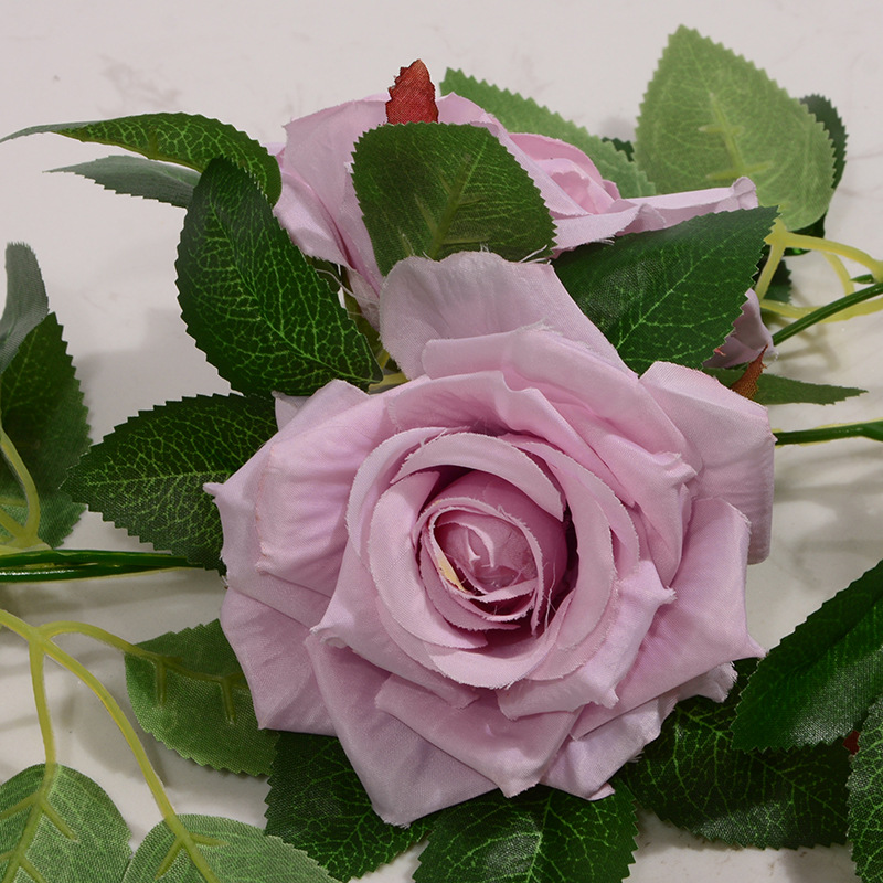 Artificial Rose Vine Fake Flower Rattan Air Conditioning Pipe Hiding Living Room Ceiling Decoration Plastic Vine Twining Plants Artificial Rose Vine Fake Flower Rattan Air Conditioning Pipe Hiding Living Room Ceiling Decoration Plastic Vine Twining Plants