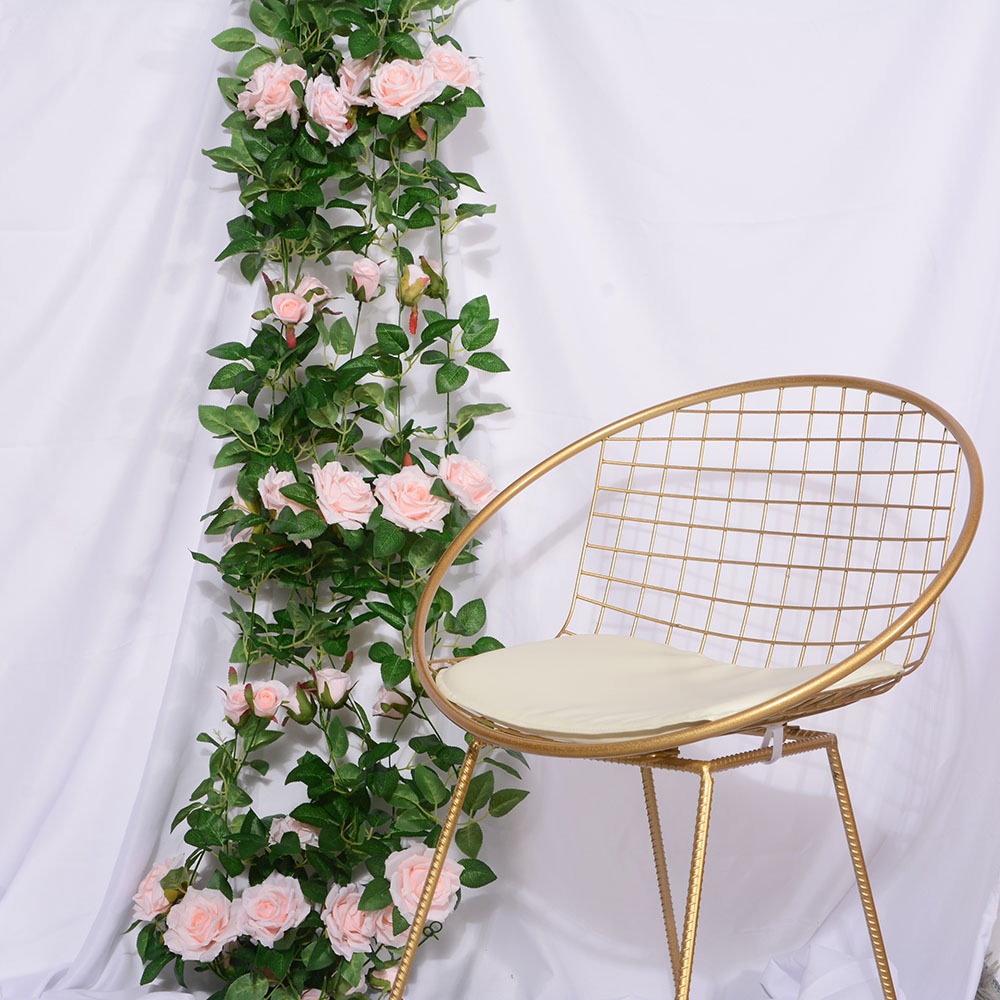 Artificial Rose Vine Fake Flower Rattan Air Conditioning Pipe Hiding Living Room Ceiling Decoration Plastic Vine Twining Plants Artificial Rose Vine Fake Flower Rattan Air Conditioning Pipe Hiding Living Room Ceiling Decoration Plastic Vine Twining Plants