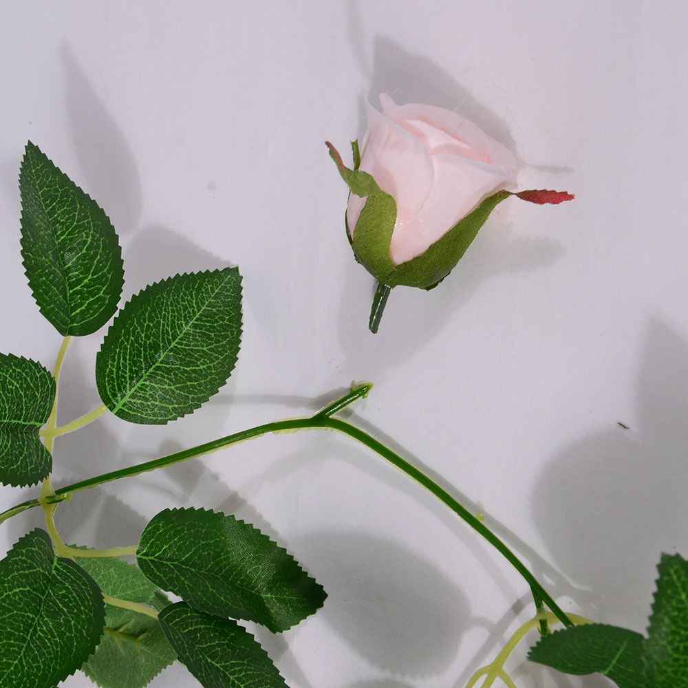 Artificial Rose Vine Fake Flower Rattan Air Conditioning Pipe Hiding Living Room Ceiling Decoration Plastic Vine Twining Plants Artificial Rose Vine Fake Flower Rattan Air Conditioning Pipe Hiding Living Room Ceiling Decoration Plastic Vine Twining Plants