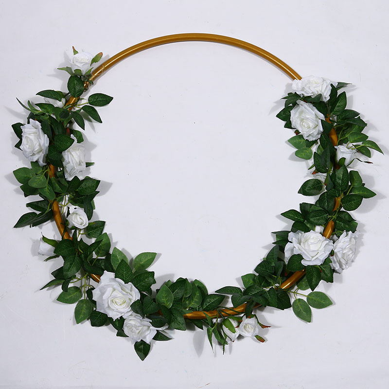 Artificial Rose Vine Fake Flower Rattan Air Conditioning Pipe Hiding Living Room Ceiling Decoration Plastic Vine Twining Plants Artificial Rose Vine Fake Flower Rattan Air Conditioning Pipe Hiding Living Room Ceiling Decoration Plastic Vine Twining Plants