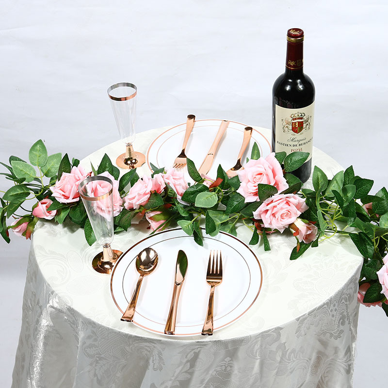 Artificial Rose Vine Fake Flower Rattan Air Conditioning Pipe Hiding Living Room Ceiling Decoration Plastic Vine Twining Plants Artificial Rose Vine Fake Flower Rattan Air Conditioning Pipe Hiding Living Room Ceiling Decoration Plastic Vine Twining Plants