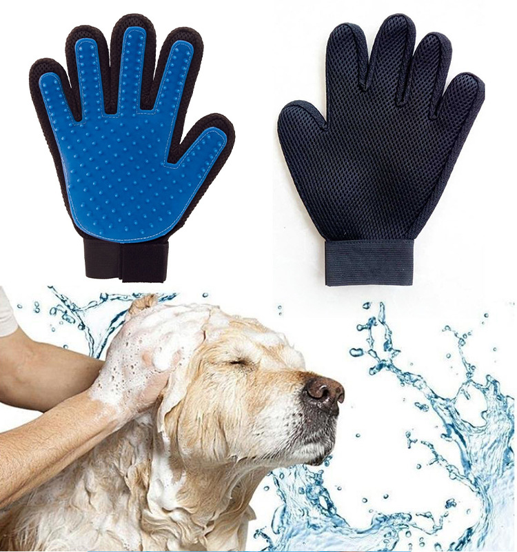 Pet bath gloves True touch cat and dog universal cleaning brush hair removal cleaning tool Pet bath gloves True touch cat and dog universal cleaning brush hair removal cleaning tool