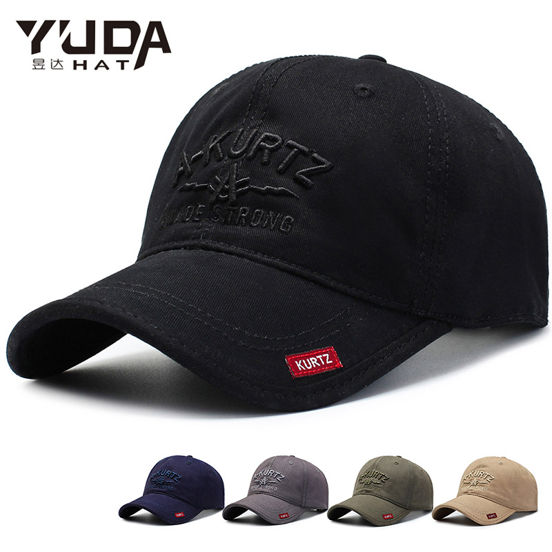 2022 Spring New Baseball Hat Men&#039;s Korean-Style Fashionable Peaked Cap Outdoor Embroidered Sun Hat Women&#039;s Sun Protection Hat