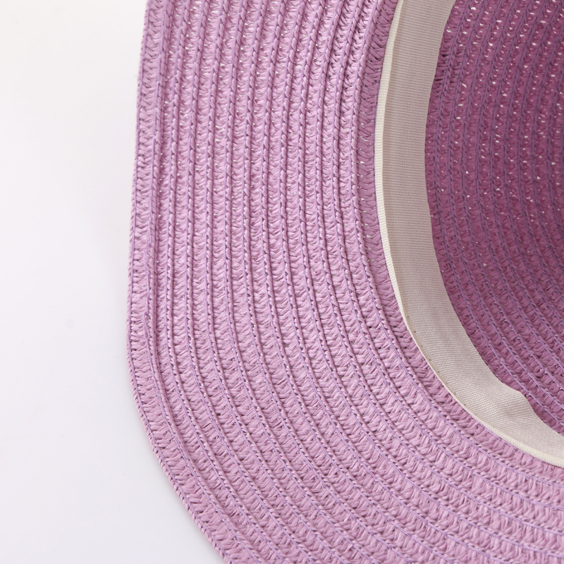 Summer new sunshade hat straw hat female fashion bask in hat basin hat