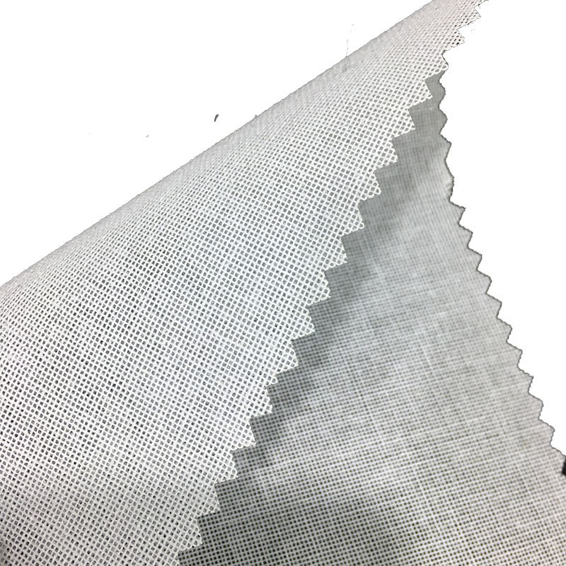 Factory Direct Sales Resin Interlining Fabric Liner with Glue Resin Interlining Stiffener Spun Linings 3836 Interling for Shoes and Hat
