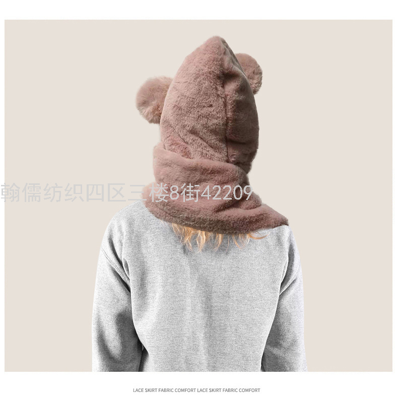 Gloves Hat Scarf Three-in-One Suit Autumn and Winter Fashion Warm Skin-Friendly Cute Pet Cute Hat Ceramic Decroation Gloves Hat Scarf Three-in-One Suit Autumn and Winter Fashion Warm Skin-Friendly Cute Pet Cute Hat Ceramic Decroation