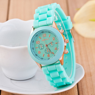 Douyin Online Influencer Geneva Gift Men 'S Watch Simple Business Men 'S Watch Foreign Trade Fake Three-Eye Belt Women 'S Wrist Watch Douyin Online Influencer Geneva Gift Men 'S Watch Simple Business Men 'S Watch Foreign Trade Fake Three-Eye Belt Women 'S Wrist Watch