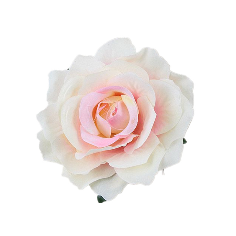 European and American Bride Flower Vacation Accessories Dance Party Hair Accessories Dance Side Clip Headdress Red Rose Flower Hairpin