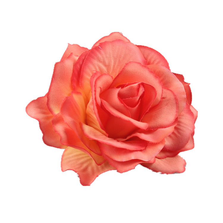 European and American Bride Flower Vacation Accessories Dance Party Hair Accessories Dance Side Clip Headdress Red Rose Flower Hairpin