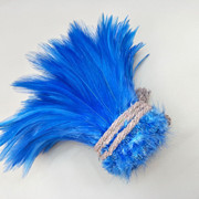 SOURCE Factory Direct Sales 4-6 Red Neck Chicken Feather Ornament Headdress Hat Flower Material Dyed Color Feather Stripe SOURCE Factory Direct Sales 4-6 Red Neck Chicken Feather Ornament Headdress Hat Flower Material Dyed Color Feather Stripe