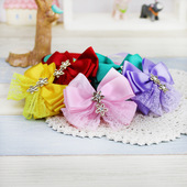Single Layer Pet Bow Hairpin Ornament Dog Supplies Hair Clip Super Cute Headdress Flower Dog Headdress Teddy Rubber Band Single Layer Pet Bow Hairpin Ornament Dog Supplies Hair Clip Super Cute Headdress Flower Dog Headdress Teddy Rubber Band