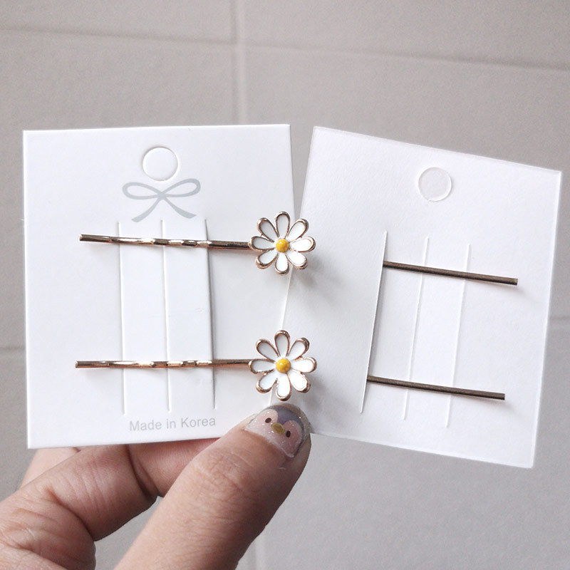 South Korea Little Daisy Hairpin Headdress Trending Girl Bang Side Clip Hairpin Back Head Flower Single Line Clip Hair Accessories South Korea Little Daisy Hairpin Headdress Trending Girl Bang Side Clip Hairpin Back Head Flower Single Line Clip Hair Accessories