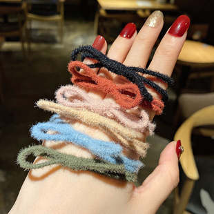 INS Chic Elegant Hair Rope Cute Colored Headband Female Korean Style Hair Band Flower Hairband Headdress Small Jewelry INS Chic Elegant Hair Rope Cute Colored Headband Female Korean Style Hair Band Flower Hairband Headdress Small Jewelry
