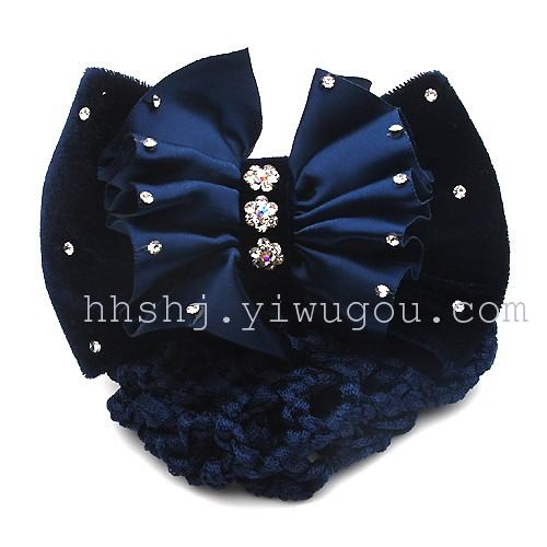Occupation female hair accessories hairpin headdress flower butterfly hairpin net mobile net Occupation female hair accessories hairpin headdress flower butterfly hairpin net mobile net