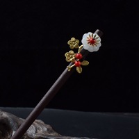 Wearing Flower New Original Design Hairpin Buyao Tassel Hair Clasp Han Chinese Clothing Accessories Archaistic Headdress Wearing Flower New Original Design Hairpin Buyao Tassel Hair Clasp Han Chinese Clothing Accessories Archaistic Headdress