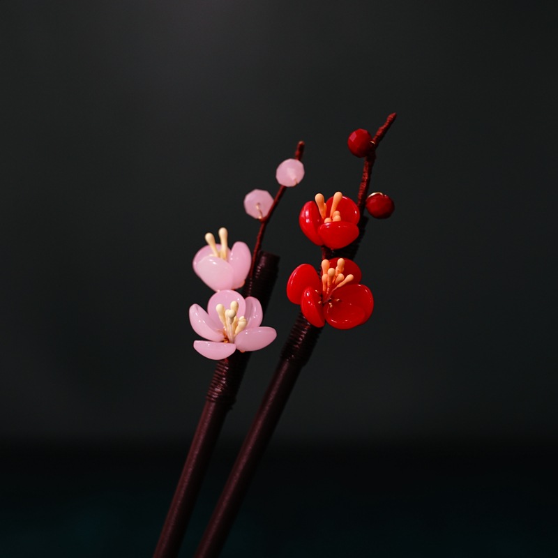 Wearing Flower New Original Design Hairpin Buyao Tassel Hair Clasp Han Chinese Clothing Accessories Archaistic Headdress Wearing Flower New Original Design Hairpin Buyao Tassel Hair Clasp Han Chinese Clothing Accessories Archaistic Headdress