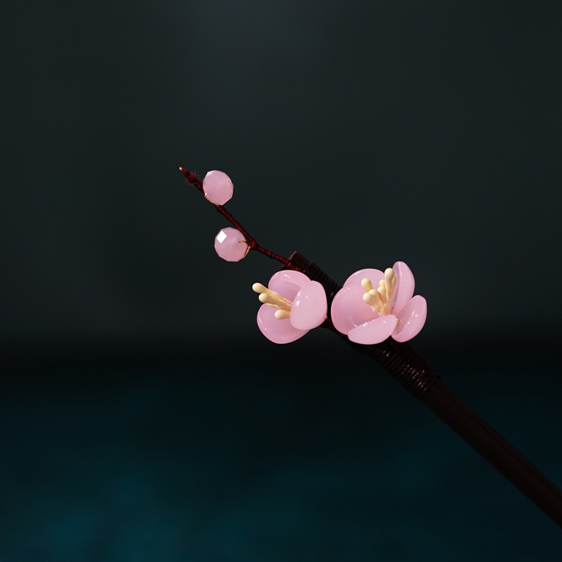 Wearing Flower New Original Design Hairpin Buyao Tassel Hair Clasp Han Chinese Clothing Accessories Archaistic Headdress Wearing Flower New Original Design Hairpin Buyao Tassel Hair Clasp Han Chinese Clothing Accessories Archaistic Headdress