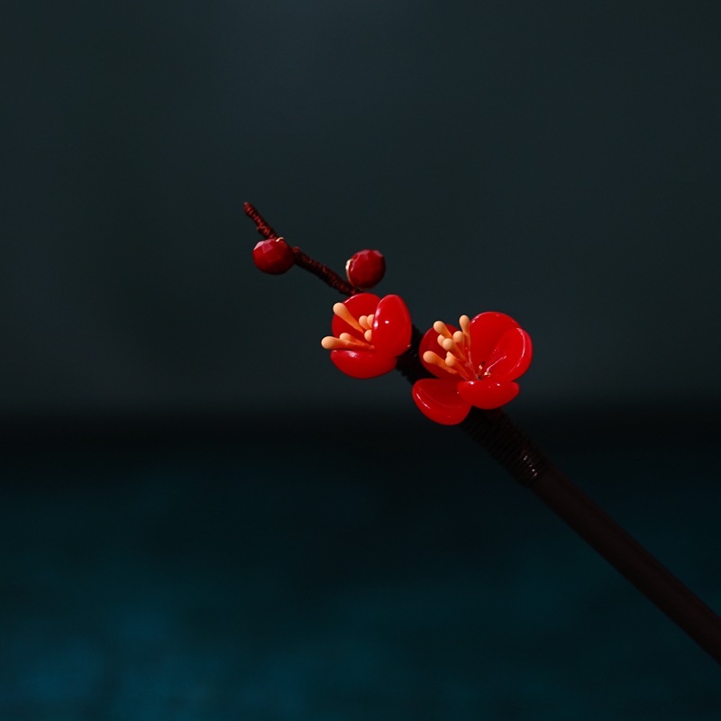 Wearing Flower New Original Design Hairpin Buyao Tassel Hair Clasp Han Chinese Clothing Accessories Archaistic Headdress Wearing Flower New Original Design Hairpin Buyao Tassel Hair Clasp Han Chinese Clothing Accessories Archaistic Headdress