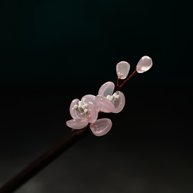 Wearing Flower New Original Design Hairpin Buyao Tassel Hair Clasp Han Chinese Clothing Accessories Archaistic Headdress Wearing Flower New Original Design Hairpin Buyao Tassel Hair Clasp Han Chinese Clothing Accessories Archaistic Headdress