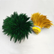 Factory Direct Sales 5-6 Inch High Quality Red Tip Chicken Feather Roll DIY Corsage Headdress Hat Flower Dream Catcher Material Feather Factory Direct Sales 5-6 Inch High Quality Red Tip Chicken Feather Roll DIY Corsage Headdress Hat Flower Dream Catcher Material Feather