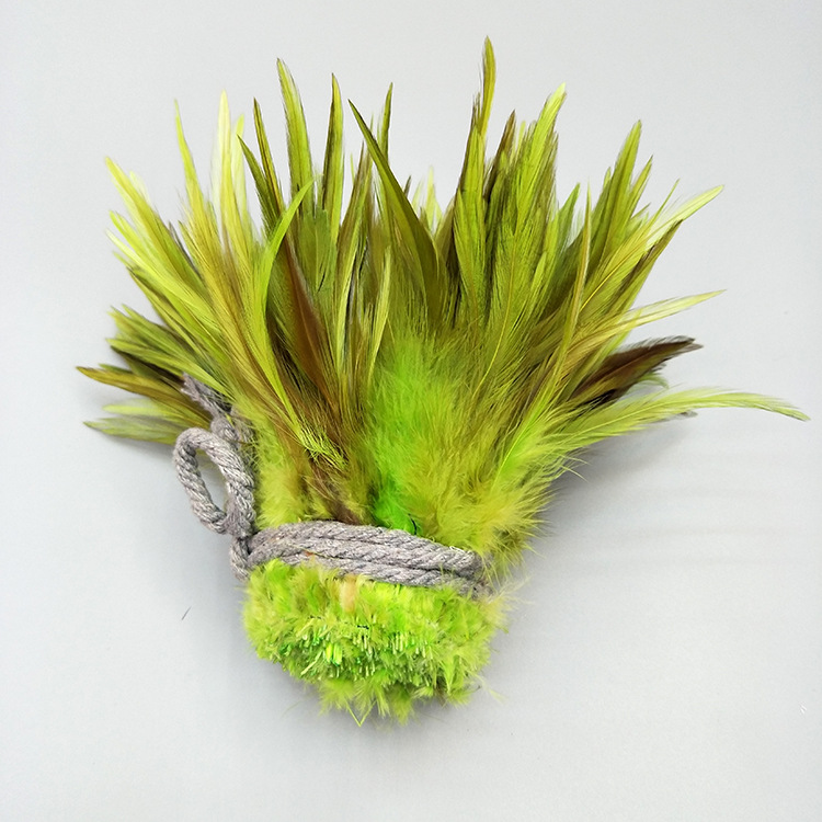 Factory Direct Sales 5-6 Inch High Quality Red Tip Chicken Feather Roll DIY Corsage Headdress Hat Flower Dream Catcher Material Feather Factory Direct Sales 5-6 Inch High Quality Red Tip Chicken Feather Roll DIY Corsage Headdress Hat Flower Dream Catcher Material Feather