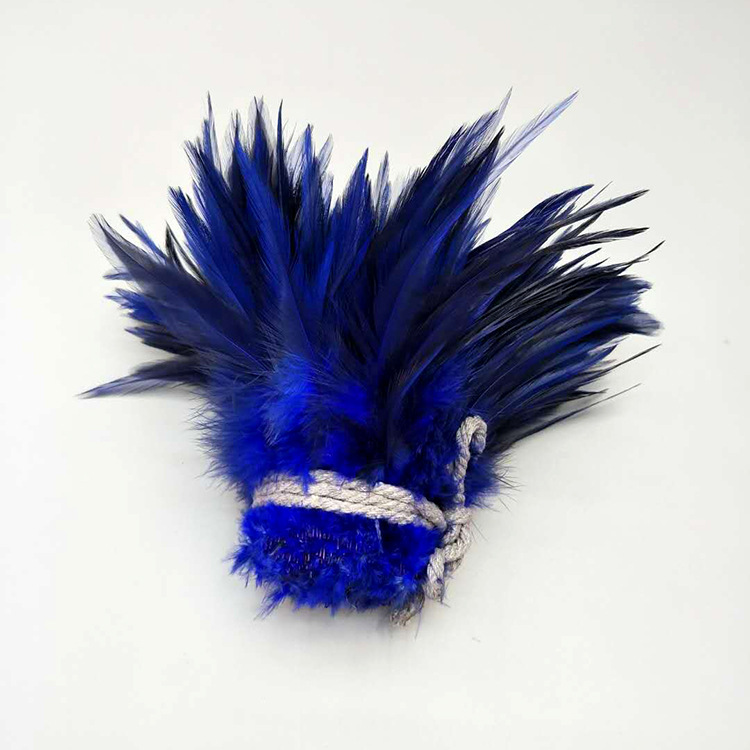 Factory Direct Sales 5-6 Inch High Quality Red Tip Chicken Feather Roll DIY Corsage Headdress Hat Flower Dream Catcher Material Feather Factory Direct Sales 5-6 Inch High Quality Red Tip Chicken Feather Roll DIY Corsage Headdress Hat Flower Dream Catcher Material Feather