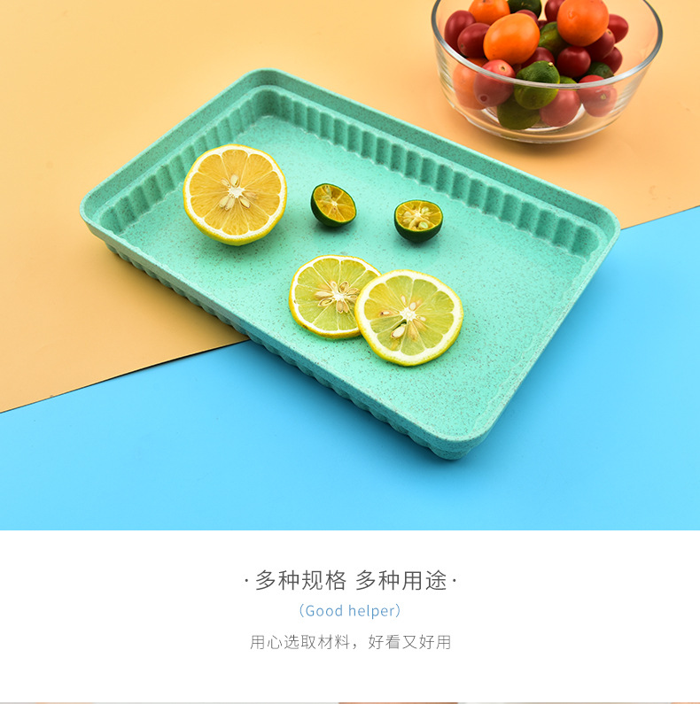 Wheat Cutting Board Fruit Plate Home Chopping Board Cutting Board Fruit Knife Paring Knife Bottle Opener 5-Piece Set Peeler Apple Peeler