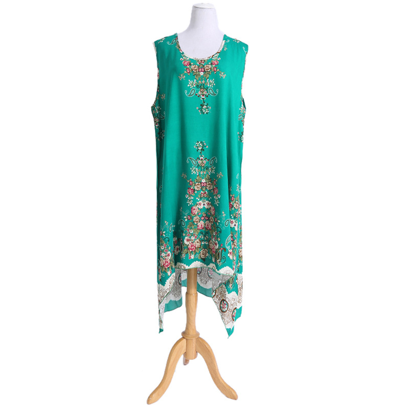 Amazon Temperament Long Dress Ethnic Style Robe Customized African Mother Loose plus-Sized Size Robe Wholesale