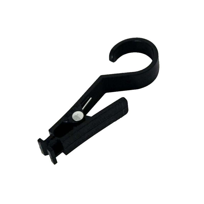 Multifunctional Dual-Use Black Plastic Clip Hook Sample Hanging Sample Exhibition Fabric Clip Four Colors Optional Gifts