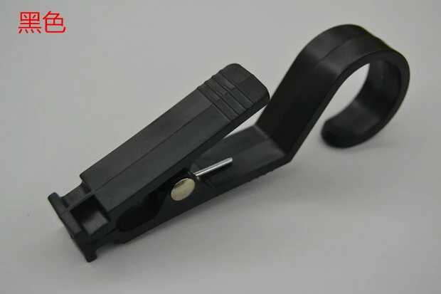 Multifunctional Dual-Use Black Plastic Clip Hook Sample Hanging Sample Exhibition Fabric Clip Four Colors Optional Gifts