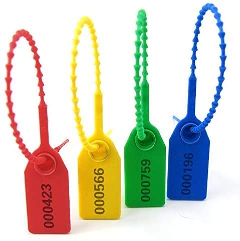 Sealing Strip Disposable Self-Locking Tie 250mm (Dark Blue) with Zipper Tie Number for Fire Extinguisher Sealing Strip Disposable Self-Locking Tie 250mm (Dark Blue) with Zipper Tie Number for Fire Extinguisher