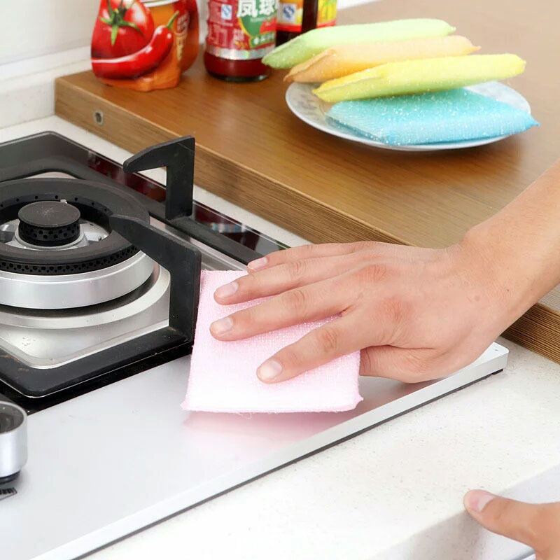 D1732 101 eight-piece clothes washing King Yiwu 2-yuan Store two-yuan Store Dishcloth Baijie Cloth wholesale Department Store
