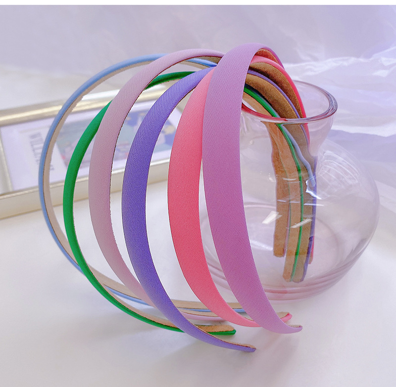 Korean Style Candy Color Wide Brim Hair Band Solid Color Thin Edges Cloth Headband Instagram Mesh Red Fairy Fresh Hairpin for Hair Washing Korean Style Candy Color Wide Brim Hair Band Solid Color Thin Edges Cloth Headband Instagram Mesh Red Fairy Fresh Hairpin for Hair Washing