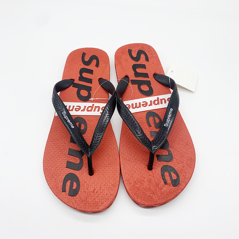 Foreign Trade African PVC Blowing Beach Flip-Flops Printing Men&#039;s Summer Slippers Spot Custom Pattern Logo