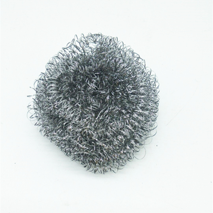 Sponge dish cloth + 2 steel ball washing dish brush pot brush combination of three sets of cleaning utensils