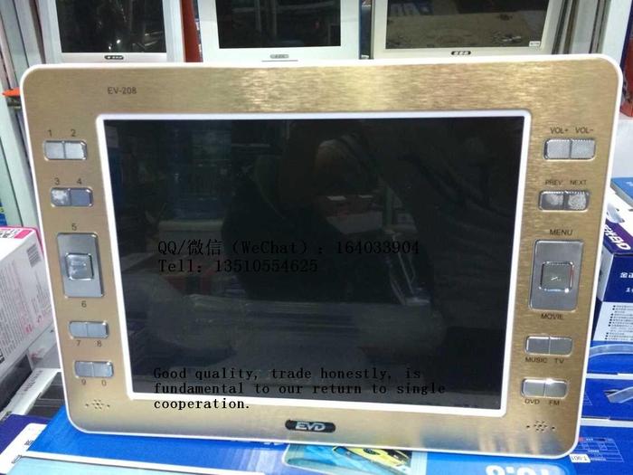 African sales of portable TV DVD/USB radio video machine