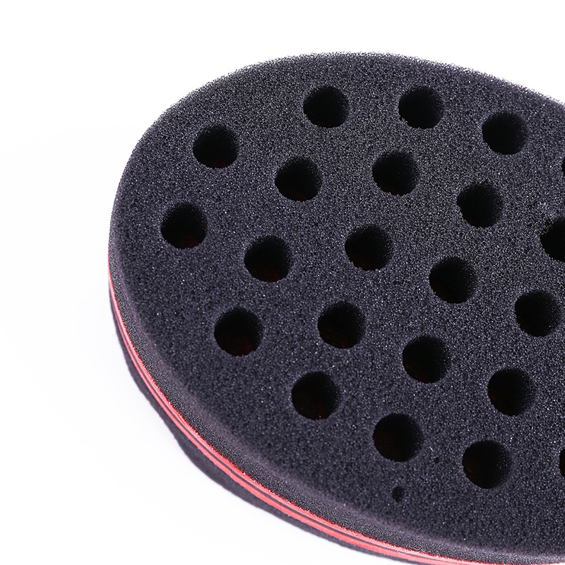 African Magic Curly Hair Sponge Creative Hairdressing Double-Sided Dual-Use with Holes Dirty Hair Messy Hair Hair Curlers