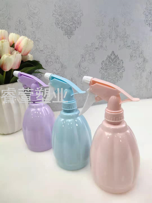 Sprinkling Can Pp Plastic Watering Sprayer Hand Pressure Sprinkler Sprinkling Can Adjustable Pearlescent Color New Color